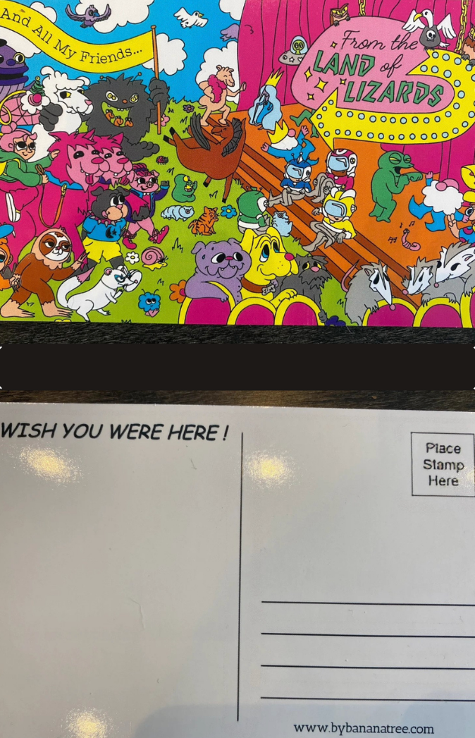 From the Land of Lizards Postcards